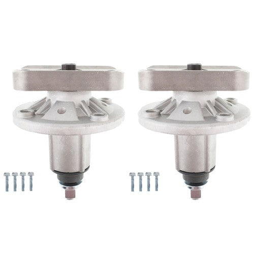 Solid Spare 2 Spindle Assemblies Fit for John Deere L100 L105 L120 L130 L107 L108 L110 L111