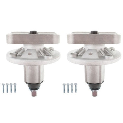 Solid Spare 2 Spindle Assemblies Fit for John Deere L100 L105 L120 L130 L107 L108 L110 L111