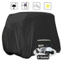 Solid Spare Waterproof Golf Cart Storage Cover 4 Passenger For EZGO Club Car YAMAHA