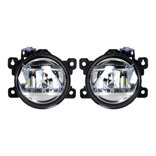 Solid Spare Left+Right Bumper Fog Light Assembly w/Wiring+Switch For HONDA CIVIC 2017-2021