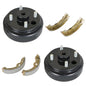 Solid Spare Rear Brake hub Drums Brake Shoe Kit For EZGO TXT Electric Golf Cart 96+ 70795G01