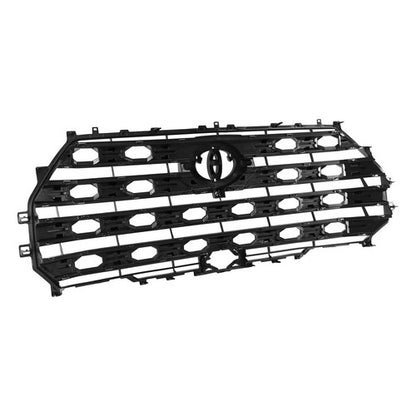Electroplated Black For Toyota Tundra Platinum 2022 2023 2024 Front Bumper Grill