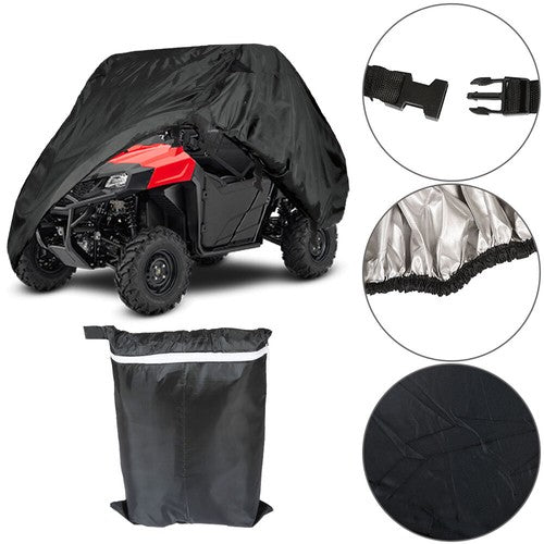 Solid Spare Utility Vehicle Cover Storage Waterproof Rain For Honda Pioneer 500 700 Deluxe