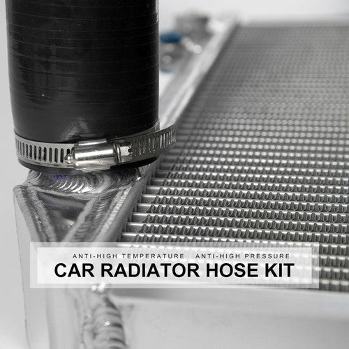 Solid Spare Fit For 1993-1999 Fiat Punto 1.4L GT Black Silicone Induction Air Intake Hose