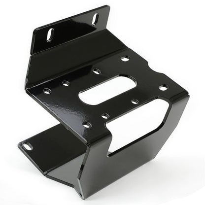 Solid Spare For 2016-2024 Honda Pioneer 1000 1000-5 Steel Winch Mount Mounting Plate Black