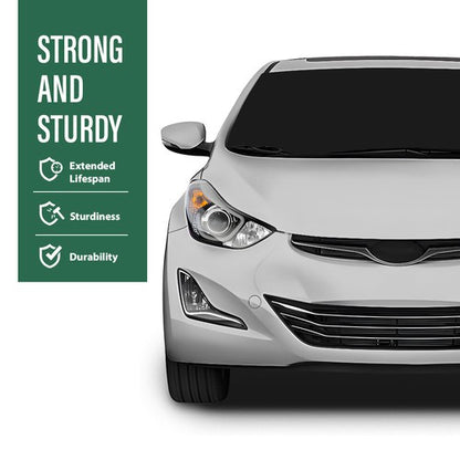 Solid Spare Fit For 2014-2016 Hyundai Elantra Air Dam Deflector Lower Valance Apron Front