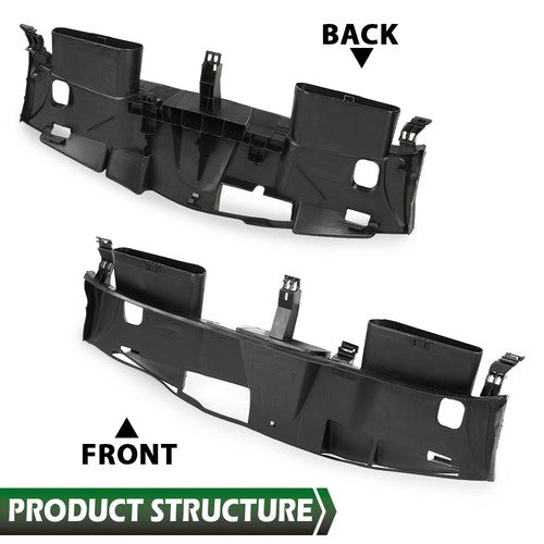 Solid Spare Fit For 2010-2013 Mercedes-Benz W212 E350 Radiator Fan Shroud Upper Cover Shield