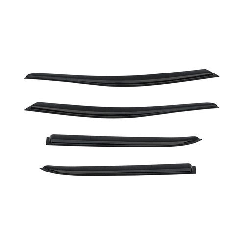 Overlay Fit 2003-2007 Honda Accord Sedan Window Trim Visors Rain Guard Deflector