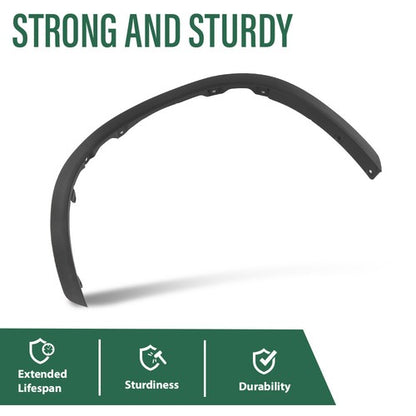 Solid Spare Fit For 2020-2023 Toyota Highlander Front Left Side Fender Flare Wheel Arch Trim