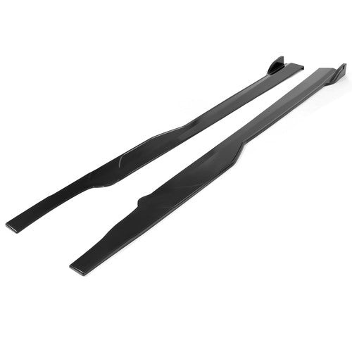 Solid Spare Side Skirt Body Kit For Dodge Charger SRT 15-23 Rocker Panels Extension Splitter