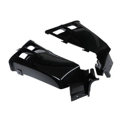 Solid Spare Radiator Cover Grill Gas Tank Side Covers Black For Yamaha Banshee 350 1987-2006