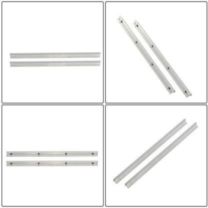 Solid Spare 2Pcs SBR12-500mm Linear Guide Rails with SBR12UU Bearing Blocks 4Pcs