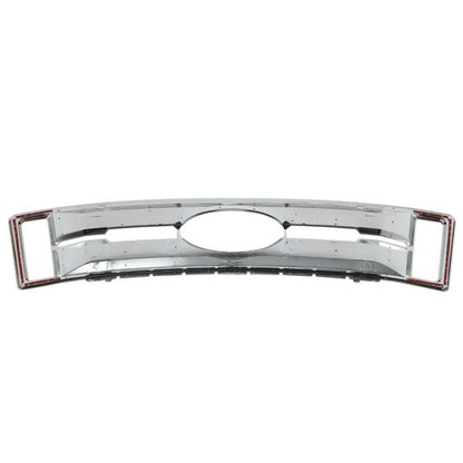 Solid Spare For Ford F250 F350 F450 F550 XL 2017-2019 Chrome Grille Overlay Grill Covers