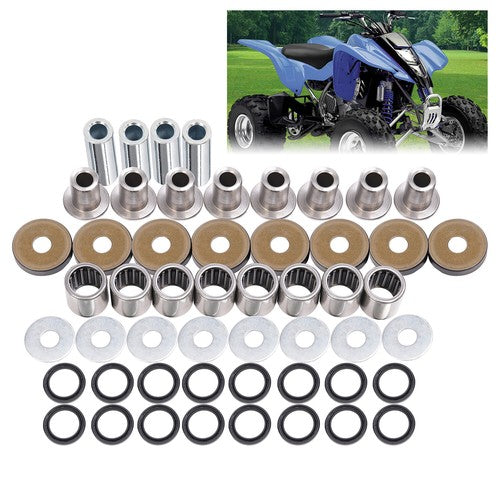 Solid Spare Front Upper+Lower A Arm Bushing Seal Kit For Suzuki LTZ400 Arctic Cat 400 03-14