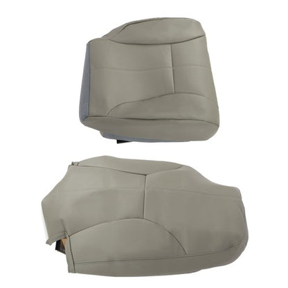 Solid Spare Suit For Dodge Ram 1500 3500 SLT 1998-2002 Driver Bottom&Top Leather Seat Cover
