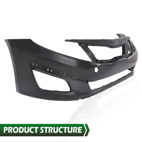 Solid Spare NEW Front Upper Bumper Cover Fascia Fit for 2014-2015 Kia Optima EX LX SX