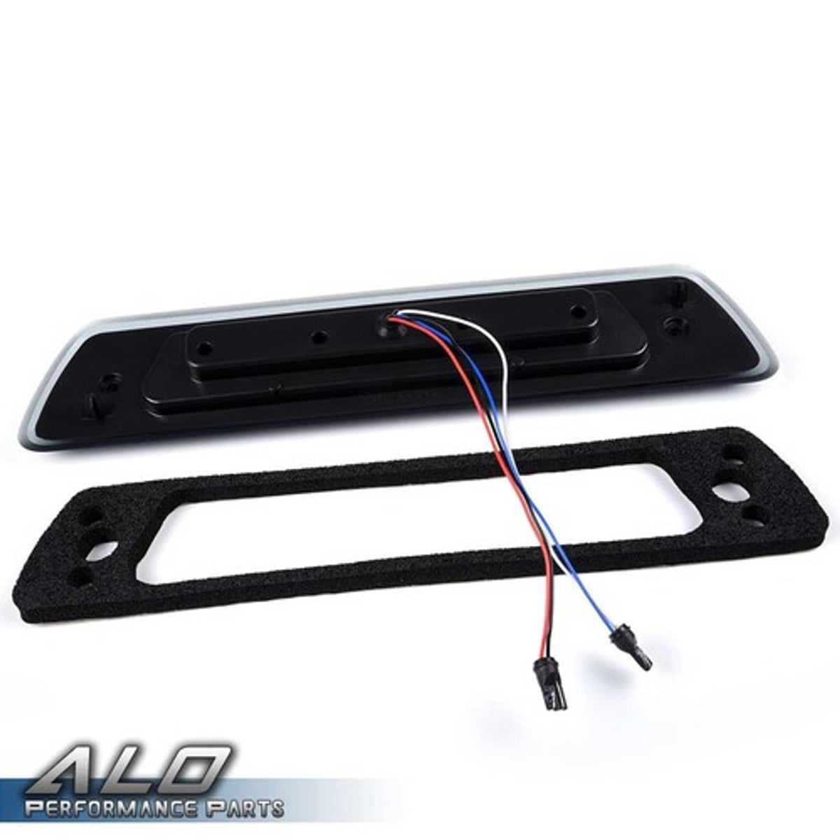 Solid Spare Fit For 09-14 Ford F-150 Smoke Lens LED 3rd Tail Brake Light Cargo Lamp