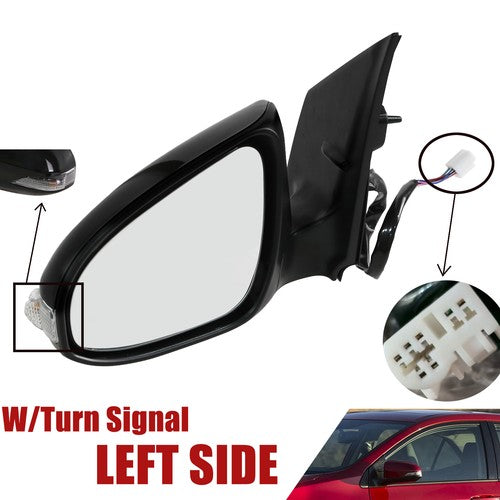 Mirror Power Heated w/Turn Signal Left Driver Side For Toyota Corolla 2014-2019