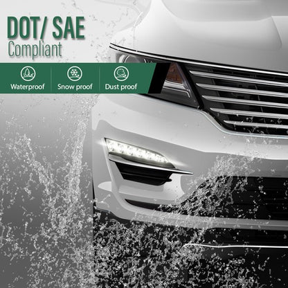 Solid Spare LED Daytime Running Light Fog Lamp Fit For 2015-2019 Lincoln MKC Right Side