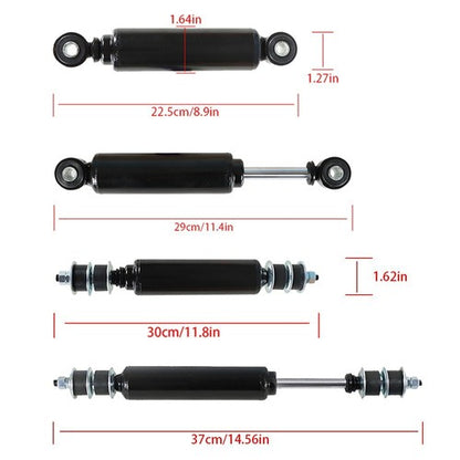 Solid Spare Fit For Club Car DS Precedent Gas/ Electric Front & Rear Shock Absorber Set New