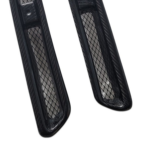 FIT 2008-2023 Nissan GT-R R35 CF Side Vents Only for TOP Secret Style Fenders
