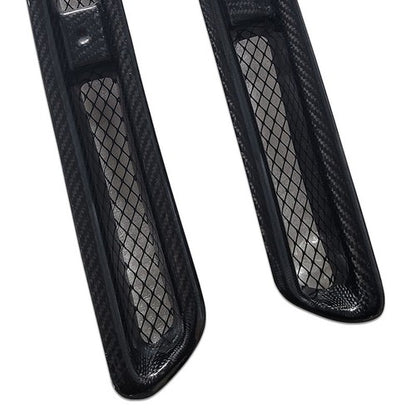 FIT 2008-2023 Nissan GT-R R35 CF Side Vents Only for TOP Secret Style Fenders