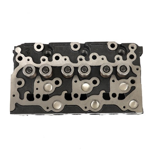 Solid Spare NEW For Kubota D1703 Engine Bobcat 238 325 Excavator Complete Cylinder Head Assy