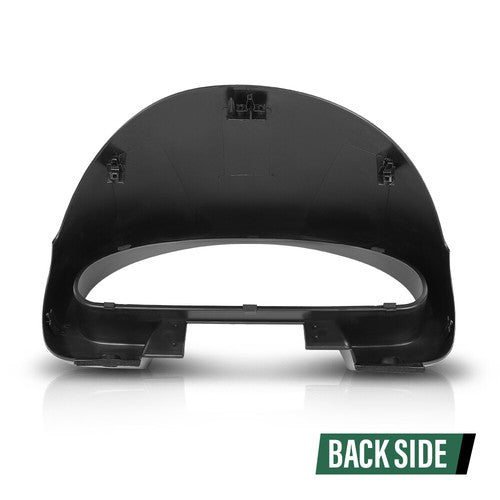 Solid Spare Fit For 1990-1993 Mazda Miata Gauge Hood Cover Instrument Cluster Bezel Black