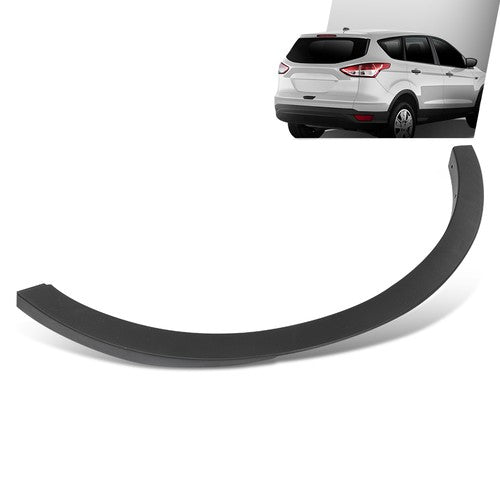 Solid Spare Rear Right Side Fender Flare Wheel Arch Molding Fit For 2013-2016 Ford Escape