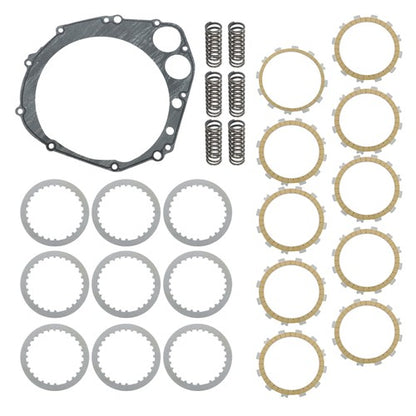 Solid Spare 21400-36871 For Suzuki GSXR1000 2007-2008 Clutch Kit Heavy Duty Springs Plates