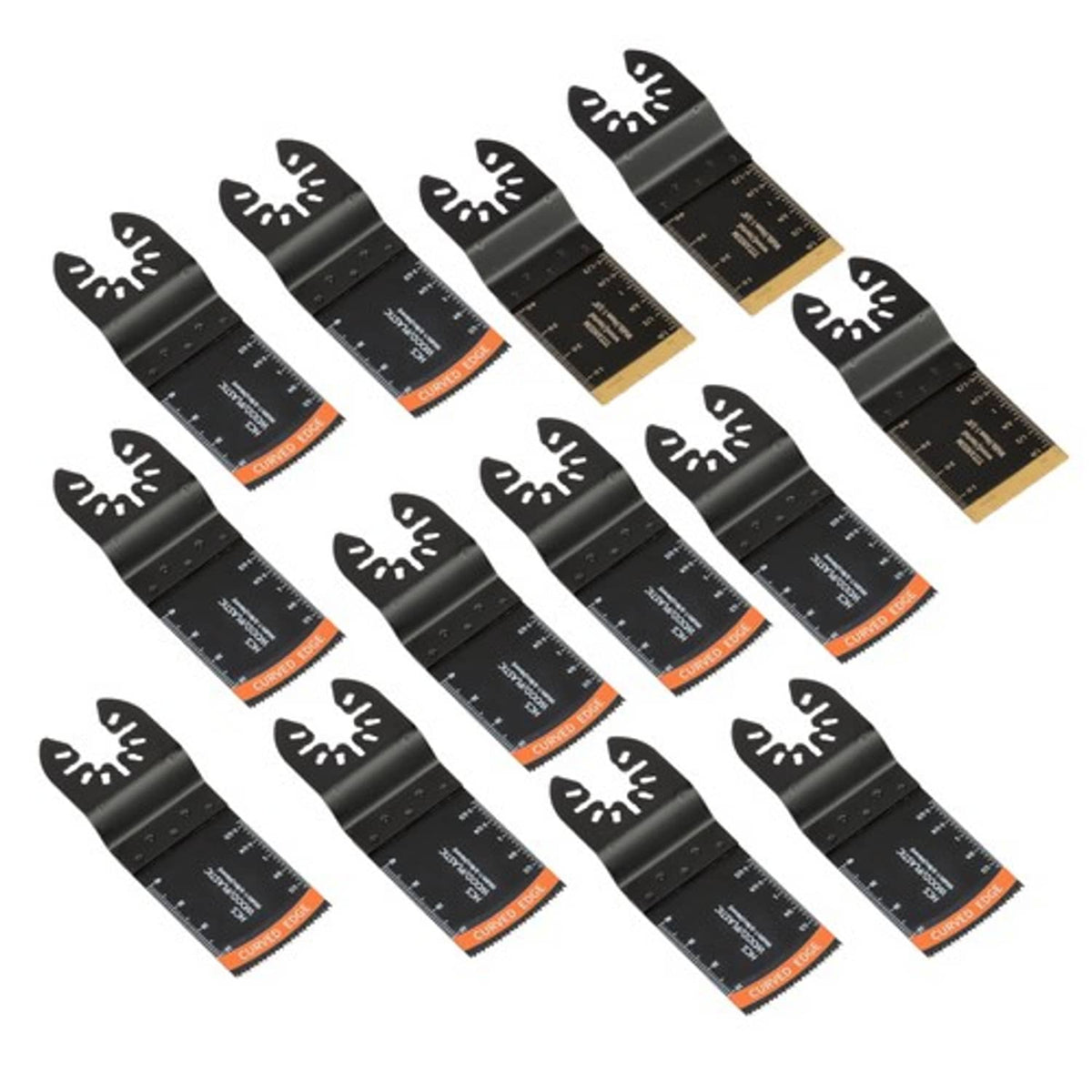 Solid Spare for Wood Metal Plastic 35Pcs 7 Types Oscillating Saw Blade Combination