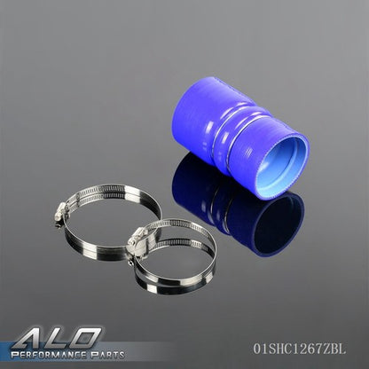 Solid Spare Silicone Intercooler Intake Hose Fit For Ford F250 F350 6.0 Diesel 03-10 Blue