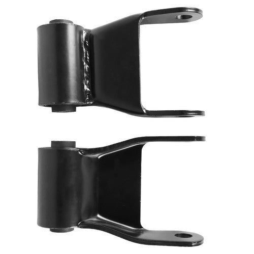 Solid Spare Fit For Dodge Ram 2500 3500 Truck Series Pair of Rear Leaf Spring Shackle Kit
