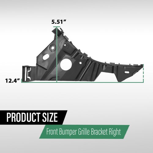 Solid Spare Fit For 2010-2013 Buick LaCrosse Front Bumper Retainer Bracket Right 22782286