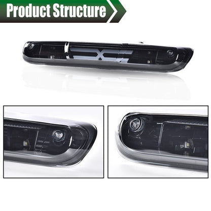 Solid Spare Fit For 07-14 Chevy Silverado/GMC Sierra LED Third Brake Light Cargo Lamp