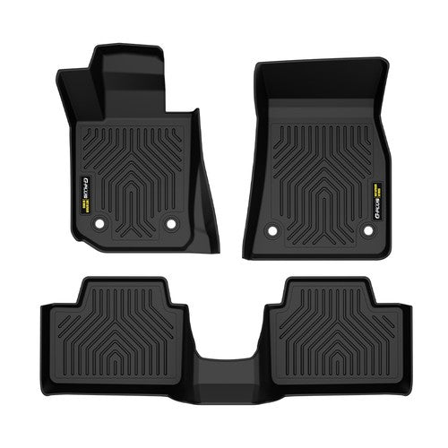 Solid Spare All Weather TPE Floor Mats Fit For 2019-2025 BMW 3 Series G20 Protection Liners