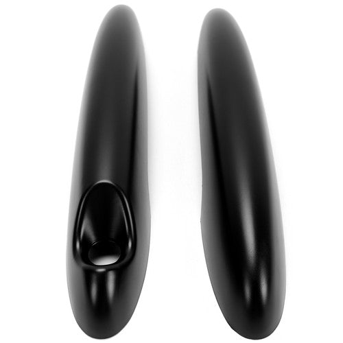 Solid Spare Pair Door Handle Covers Matte Black For MINI Cooper S R50 R52 R53 R55 R56 01-16