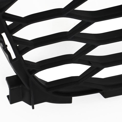 Solid Spare Compatible For 2016-2017 Ford Explorer Front Grille+Fog Light Frame*2+Skid Plate