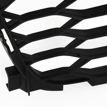 Solid Spare Compatible For 2016-2017 Ford Explorer Front Grille+Fog Light Frame*2+Skid Plate