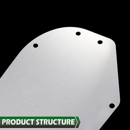 Solid Spare Fit For 66-67 Chevelle Aluminum A/C Heater Delete Panel Plate Blower Cover