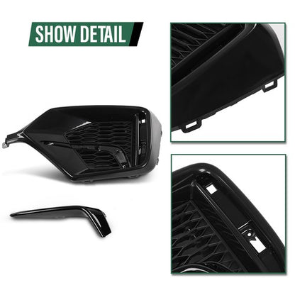 Solid Spare Bumper Trim Fit For 2020-2021 Honda Civic Rear Passenger Side 71513TGGA50ZF