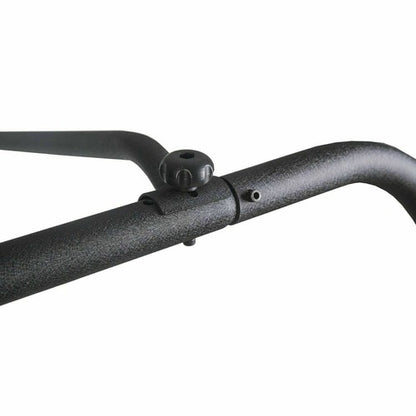 Solid Spare Roof Rack For Jeep Wrangler TJ Rubicon 97-2006 Textured Black Replace For 76713