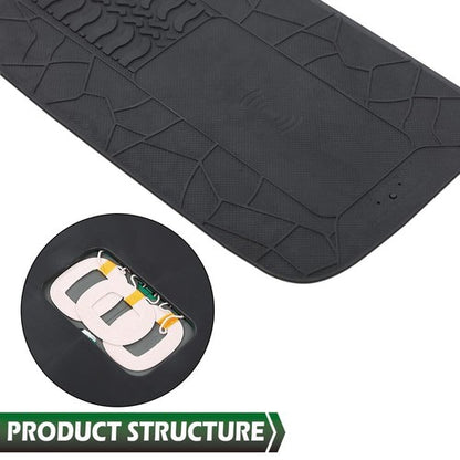 Solid Spare Fit For 99-2002 GM Trucks & SUV's Center Console Wireless Phone Charging Pad Kit