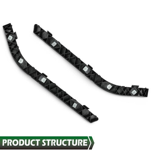 Solid Spare Fit For 2012-2016 Hyundai Accent Rear Bumper Bracket Retainer Left+Right Side