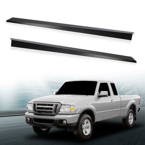 Solid Spare Rocker Panel Cover Kit Fit For 1993-2011 Ford Ranger Extended Cab Left+Right