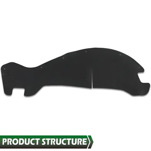 Solid Spare Fit For 94-2004 Chevy Blazer S10 GMC Jimmy Sonoma Front Right Inner Fender Liner