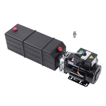 Solid Spare Hydraulic Power Unit 16 Quart 4 Gallon Hydraulic Pump 3450RPM 2HP Single Phase