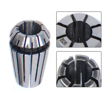 Solid Spare ER16 Spring collet set 19pcs Sizes16th, 32nds & 64th for CNC Milling Lathe Tool