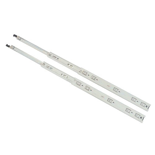 Solid Spare 1 Pair of Locking Drawer Slides 20 Inch Full Extension & Lock 150lbs Capacity