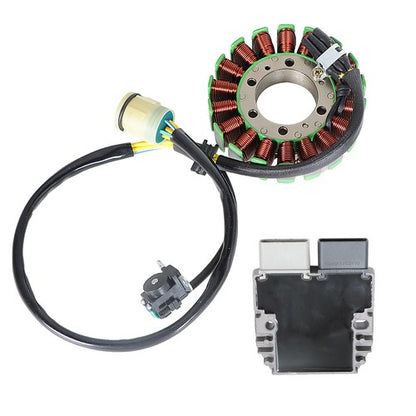 Solid Spare Stator + Regulator Rectifier 2007-2013 For Honda Rancher 420 TRX420 FE/FM/TE/TM